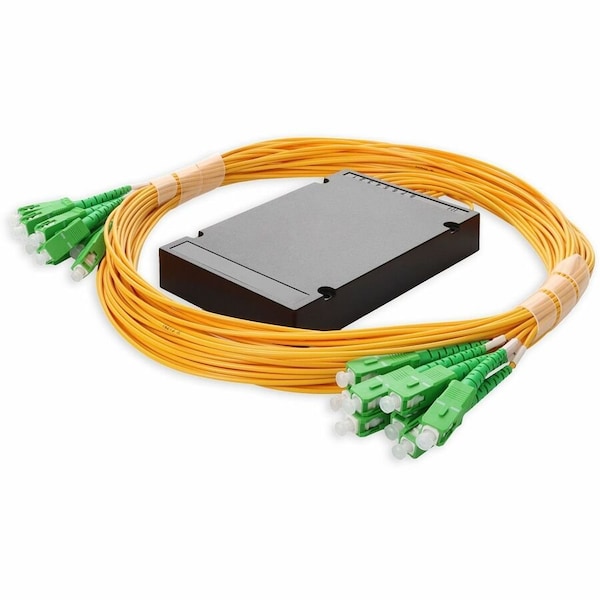 Add-On ASC/16XASC M/M SPLITTER CBL 1.5M YELLOW OS2 FIBER PIGTAILS ADD-1-5MFS1X16SP9ASC - main