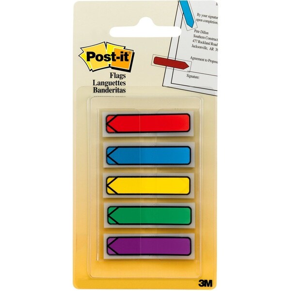 Post-It PostitFlags 684ARR1, .47"x1.7" As, PK24 684ARR1 - main