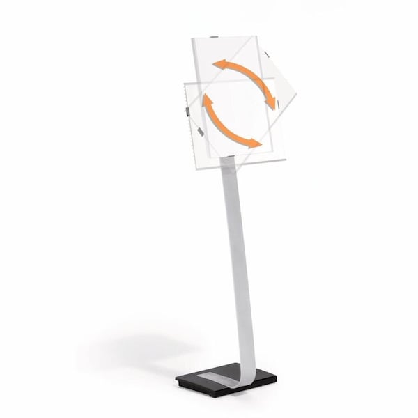 Durable Office Products Infobase Duo Tabloid Size Floor Stand 481523 - main