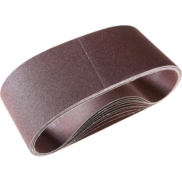 Grizzly 4" x 24" A/O Sanding Belt 150 Grit, 10PK T21504 - main