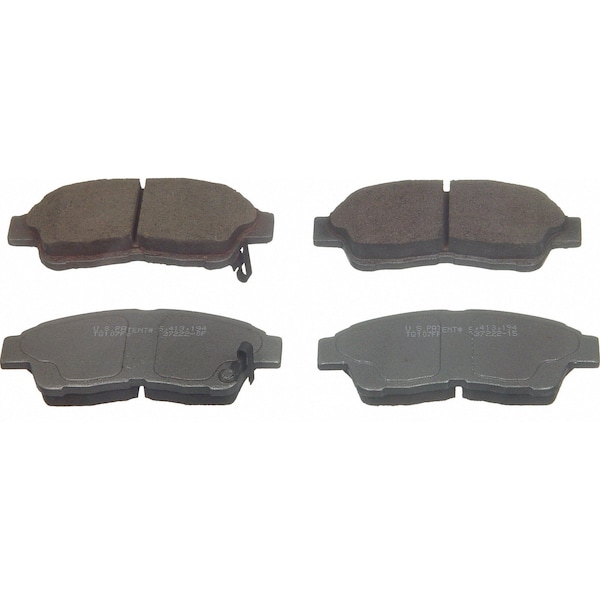 Wagner Brakes Disc Brake Pad Set-QC562 QC562 - main
