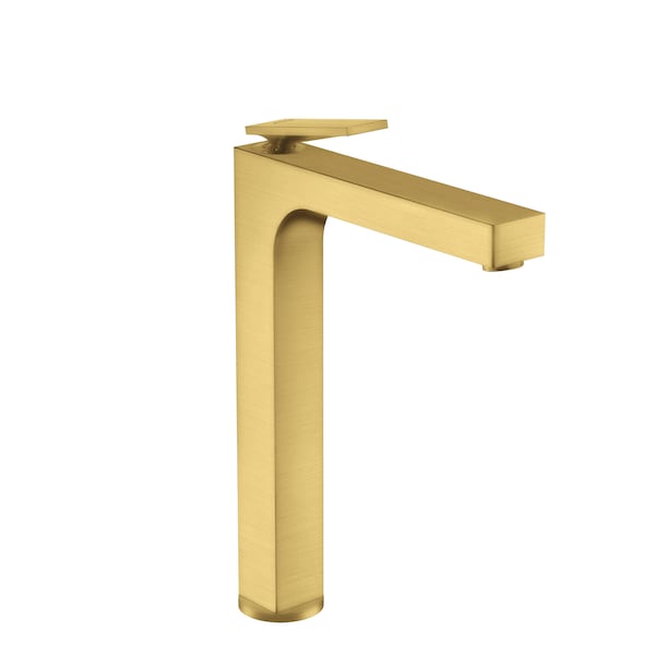 Axor Citterio Single-Hole Faucet 280 with Pop-Up Drain, 1.2 GPM in Brushed Gold Optic 39021251 - main