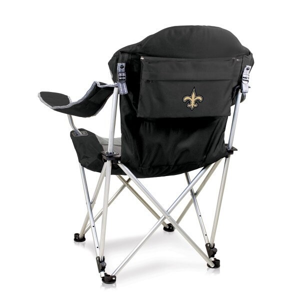 Picnic Time Family Of Brands NFL New Orleans Saints - Reclining Camp Chair 803-00-175-204-2 - main