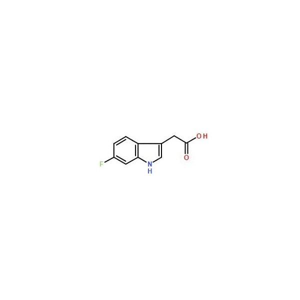 Ak Scientific 6-Fluoroindole-3-acetic acid (100mg), CAS 443-75-4 V5977-100mg - main
