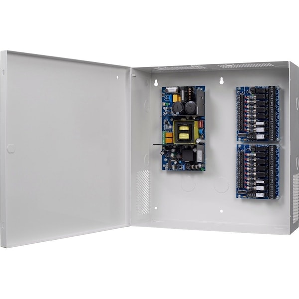 Securitron Power Supply, Steel, 14" L, 14" W, 4.75" H AQS2410 - main