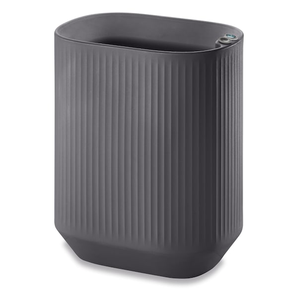 Crescent Garden TruDrop Modular Self-Watering Tall Square Planter - Indoor/Outdoor - Slate, 20"x20"x38"H A619797 - main