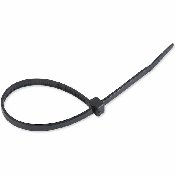 Tatco Cable Tie, 8 in L, Black, Nylon, 50 lb Strength, 1000 PK 22600 - main