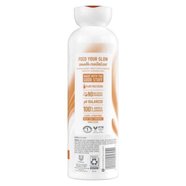 Dove Coconut and Sugar Lychee Plant Milk Cleansing Body Wash, 17.5 Fluid Ounce, 4PK 64785868 - main