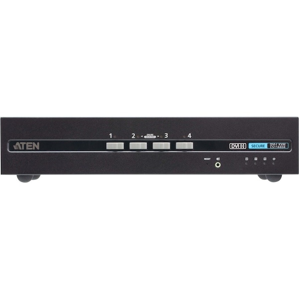Aten CS1144D4 4-Port USB DVI Dual Display Secure KVM Switch (PSD PP v4.0 Compliant) CS1144D4 - main