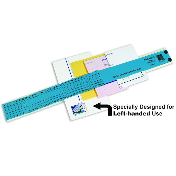 C-Line Products 2-1/2" x 23-1/2" Left-Handed All-Purpose Document Sorter, 1/BX 30515 - main