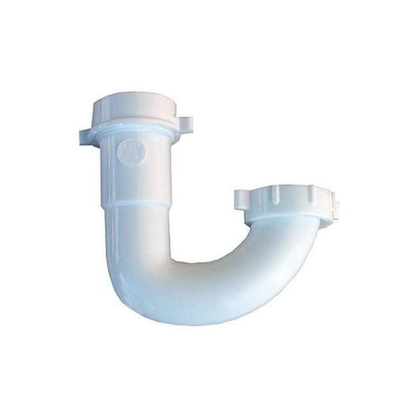Larsen Supply Co 1-1/2" Wht Sink J Bend 03-4227 - main