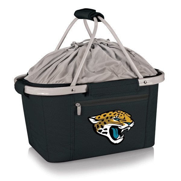 Picnic Time Family Of Brands NFL Jacksonville Jaguars - Metro Basket Collapsible Cooler Tote 645-00-175-154-2 - main