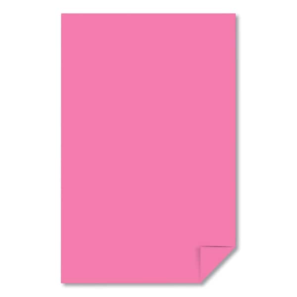 Astrobrights Color Paper, 24 lb Bond Weight, 11 x 17, Pulsar Pink, 500PK 21033 / 22623 - main