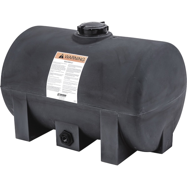 Snyder Industries 60 Gallon Plastic Horizontal Leg Tank - Black 1060000C94803 - main