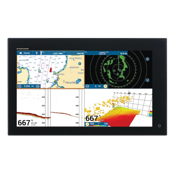 Furuno NavNet TZtouch3 19in MFD w/1kW Dual Channel CHIRP Sounder TZT19F - main