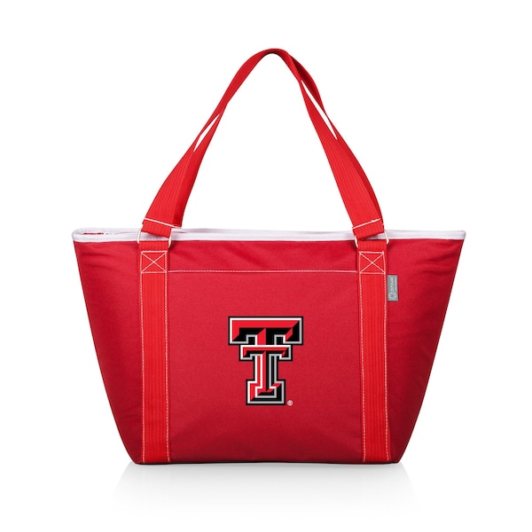 Picnic Time Family Of Brands NCAA Texas Tech Red Raiders Topanga Tote Cooler Bag - Soft Cooler Bag - Picnic Cooler, Red 619-00-100-574-0 - main