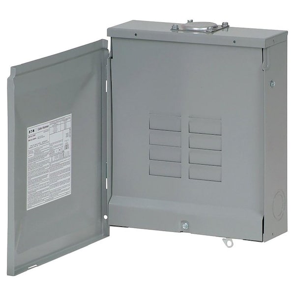 Eaton Cutler-Hammer Load Center, BR, 6 Spaces, 125A, 120/240V AC, Main Lug, 1 Phase BR612L125RP - main