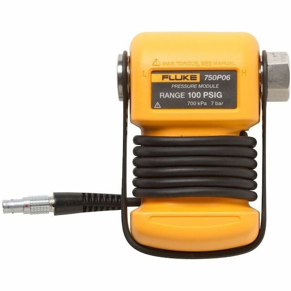 Fluke Pressure Module, High Pressure, 0 to 3000 psi (0 to 20 MPa), For Use With Fluke Calibrators FLUKE-750P29 - main