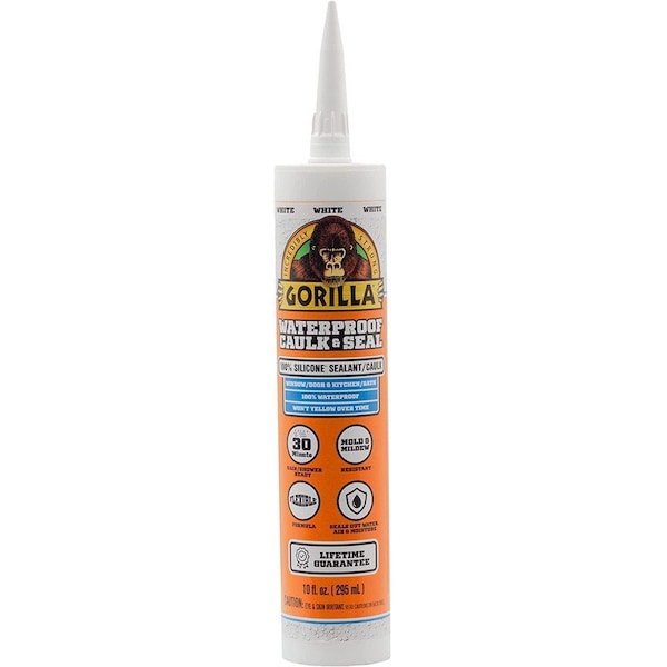 Gorilla Glue 10 Oz. White Caulk & Seal 108318 - main