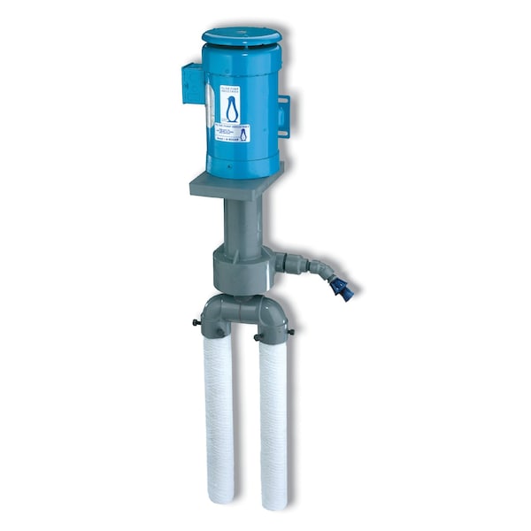 Filter Pump In-Tank Suction, with eductor, 3400 gph max, 1/2 HP, 1-PH, CPVC/EPDM, 1in NPT Disch SF-400A-E-1 - main