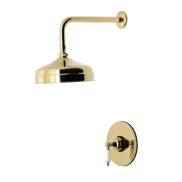 Kingston Brass Single-Handle Pressure Balanced Shower Faucet, Polished Brass KB6332PLSO - main