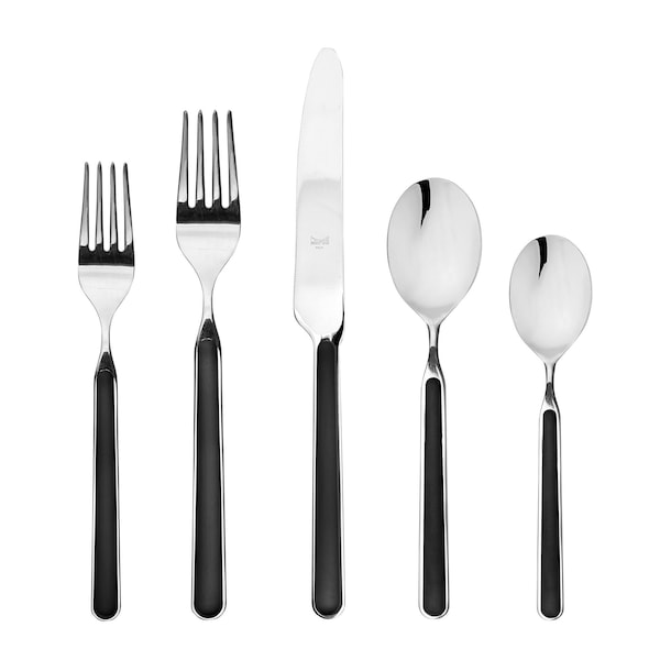 Mepra Fantasia Flatware Set - 5 Pieces - Black 10N622005 - main