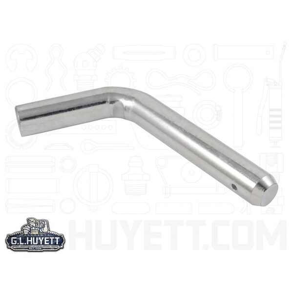 Huyett Bent Hitch Pin, Zinc Plated, 0.750 in Dia x 5.000 in Effective L x 0.203 in Hole Dia BTP-0750-5000 - main
