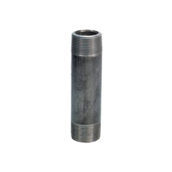 Anvil Pipe Nipple, 1-1/2 in, MNPT, Steel, SCH 40 Schedule, 2 in L 8700143301 - main