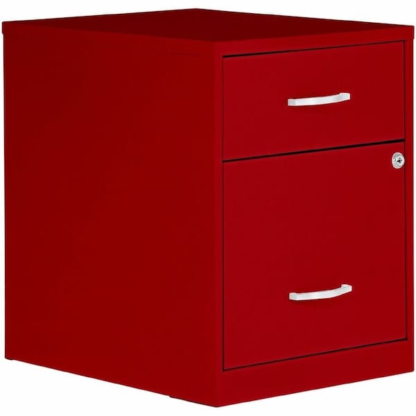 Nusparc File Cabinet - 14.2in Width x 18in Depth x 19in Height - 2 x Drawer(s) for File, Box - Letter - 25849 - main