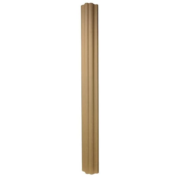 Ram Jamb Door Jamb Protector, Heavy-Duty, 60 in L Dimensions, Fiberboard, Brown, For: 4 to 9 in Door Jamb RBJP 60 - main