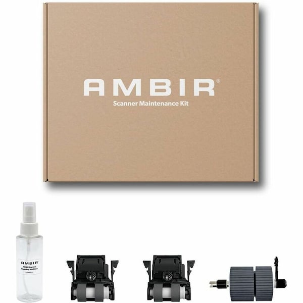 Ambir Technology MAINTENANCE KIT FOR AMBIR IMAGESCAN PRO DS340 SCANNER: KIT INCLUDES ROLLERS, CAL SA340-MK - main