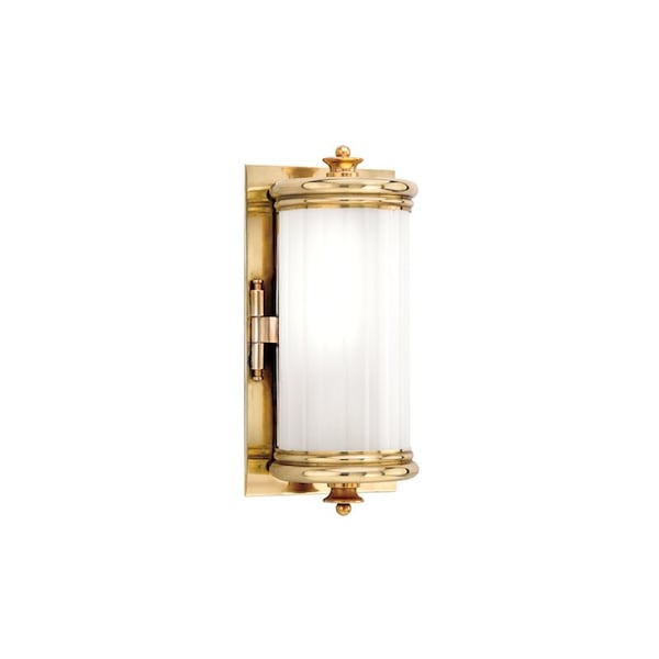 Hudson Valley Lighting Bristol 1 Light Bath And Vanity 10 In. Aged Brass 951-AGB - main
