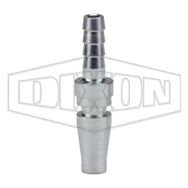Dixon 1/2 in SCHRADER NIPPLE, 3/8 in BARB STEEL SHD4S3 - main