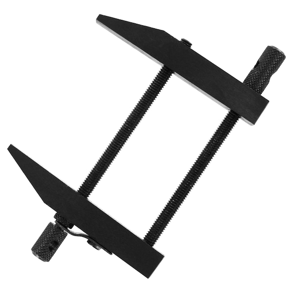 Multicomp Pro Toolmaker Parallel Clamp, Two Metal Jaw, Black MP012470 - main