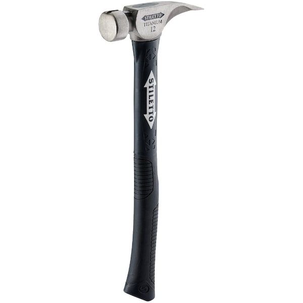 Stiletto 12 Oz. Smooth-Face Framing Hammer with Fiberglass Handle TI12SC-F - main