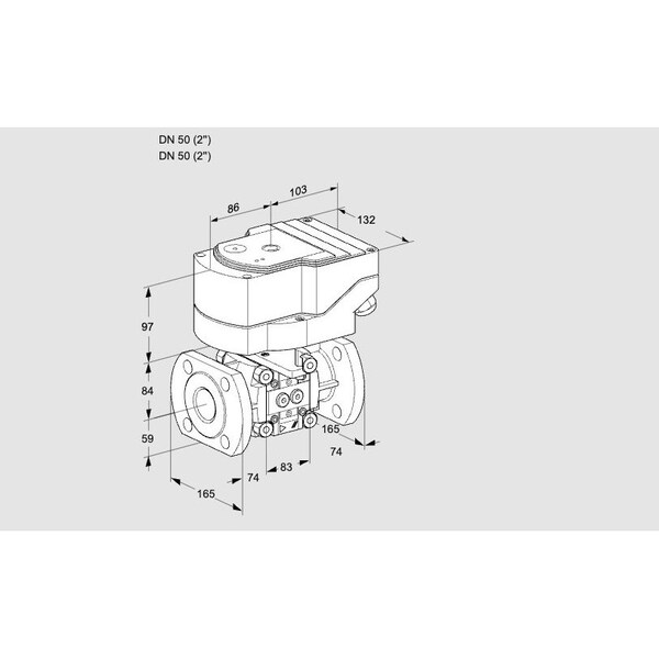 Honeywell Kromschroder IFC350/50F05-40PPPP/40A2AR10 KS88303394 - main