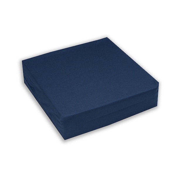 Hermell Products 3 in. Convoluted Foam Wheelchair Cushion, Navy CP4414NV18 - main