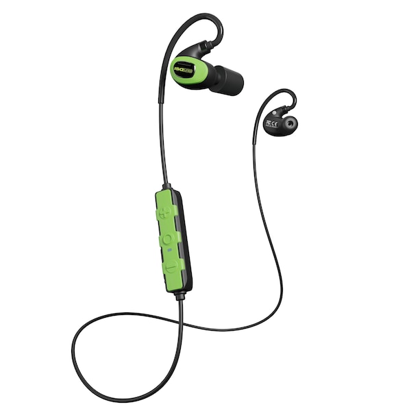 Isotunes Rechargeable Earplugs Bluetooth-Enabled Earplugs, 27 NRR NRR, Green IT-28B - main