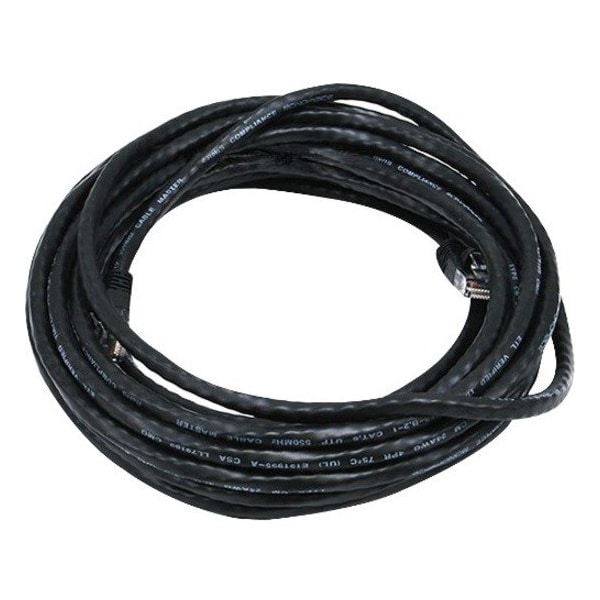 Monoprice CAT6 24AWG UTP ETHERNET NETWORK PATCH CABLE, 25FT BLACK 2316 - main