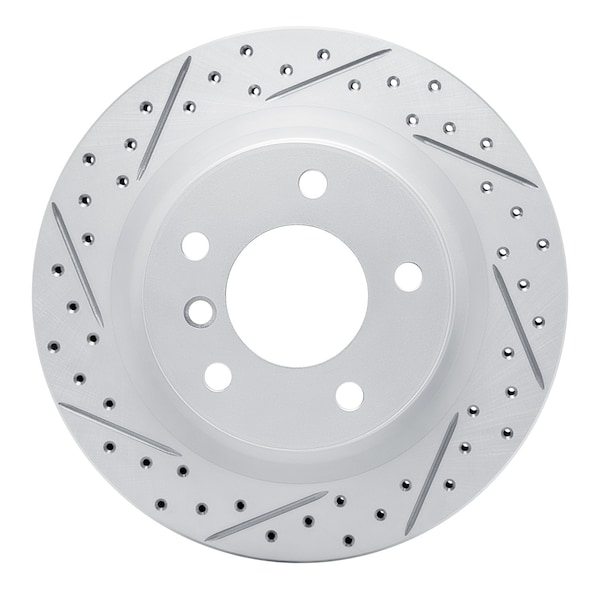 Dynamic Friction Co DFC Geoperformance Rotor - Drilled and Slotted 830-31088L - main