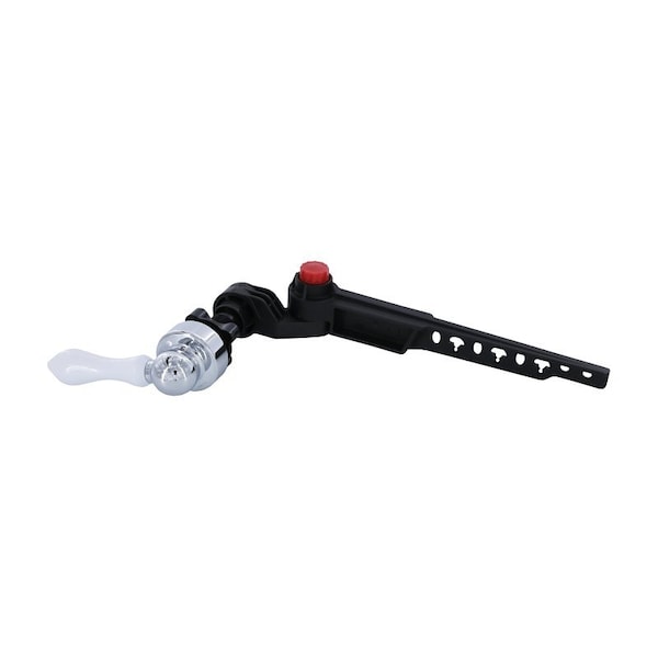 Danco Universal Decorative Toilet Handle, 9-3/4 in L Flush Arm, Plastic, Chrome 12062 - main