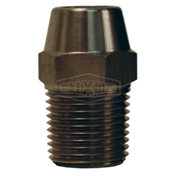 Dixon Hex Nipple, 1-1/4 in Nominal, MNPT, SS, Domestic FMS1250 - main