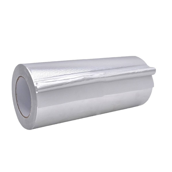 Wod Tape Commercial Grade Aluminum Foil Tape Multipurpose for HVAC and Insulation: 47.25 in. x 50 yds WOD AFT16A-47250-LOG-50-SIL - main