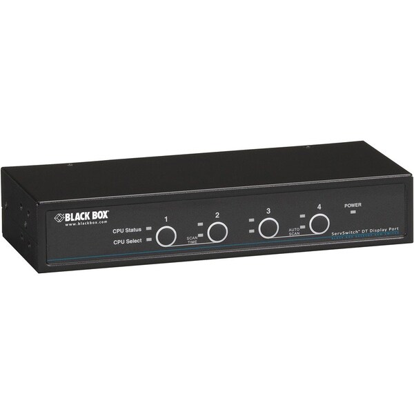 Black Box BLACK BOX 4 Port Display Port Kvm w/ Usb And Aud KV9704A - main