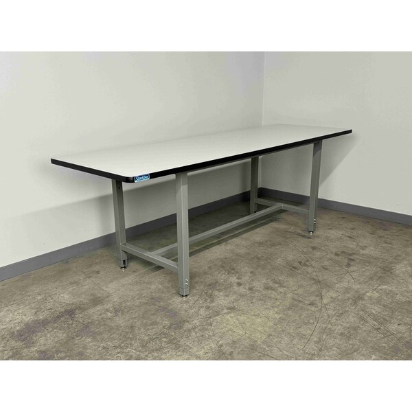 Stackbin Bolted Workbenches, 96"W, Adj. H, 1000lb P9636-T-1005-GN - main