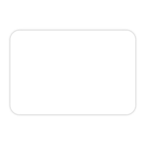 Accuform NAME BADGE LABELS 2 14 in X 3 12 in DNA134WT - main