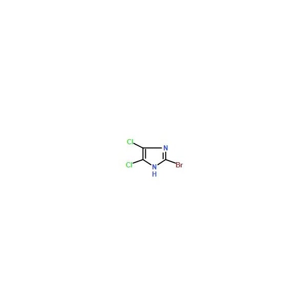 Ak Scientific 2-Bromo-4, 5-dichloro-1H-imidazole (1g), CAS 16076-27-0 P645-1g - main