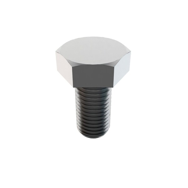 Zoro Select 18-8, 1"-8 Hex Head Cap Screw, Plain Stainless Steel, 2 in L 1-193-100C-200 - main