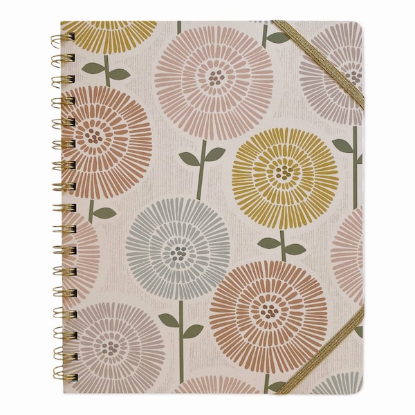 Carolina Pad Down to Earth Ideal Notebook, 3 Sections, Medium/College Rule, Random Covers, 100 8.75 x 7 Sheets 55041 - main