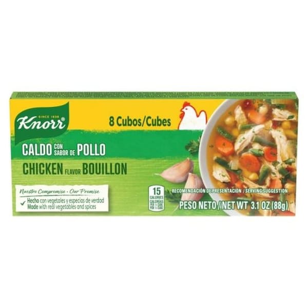 Knorr Professional Knorr Chicken Flavor Bouillon Cube, 3.1 Ounce, 48PK 21982 - main